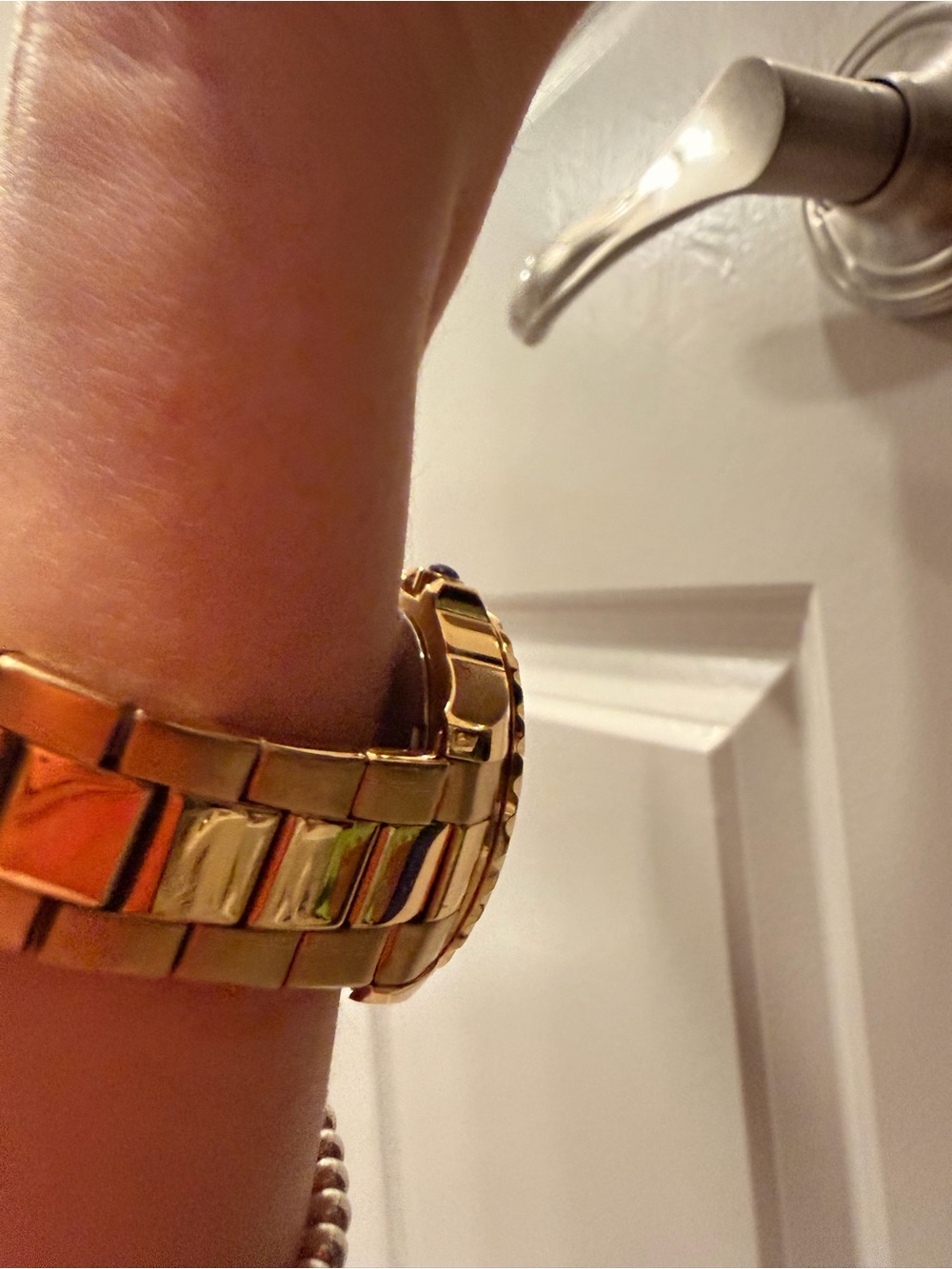 Invicta Gold-Tone Women’s Chronograph Watch with Mother-of-Pearl Dial - Picture 9 of 15